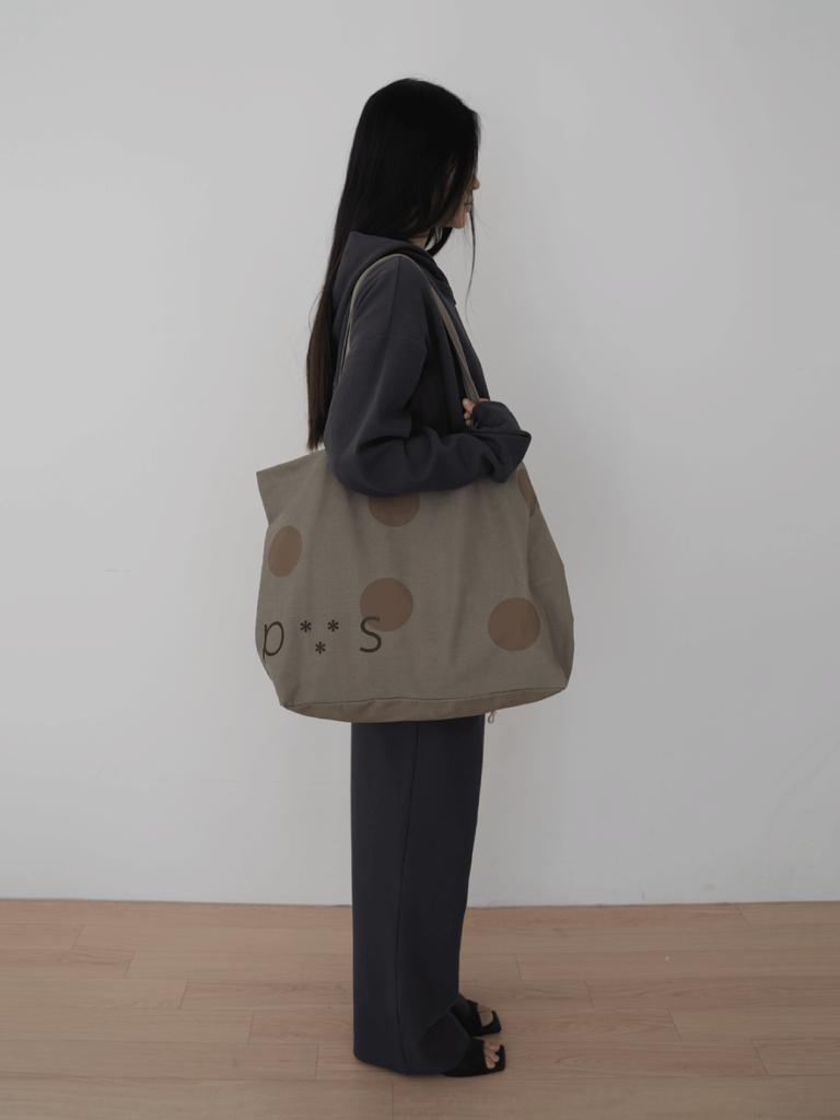 Peeves Peeves Pvs Dot Button Bag / Khaki