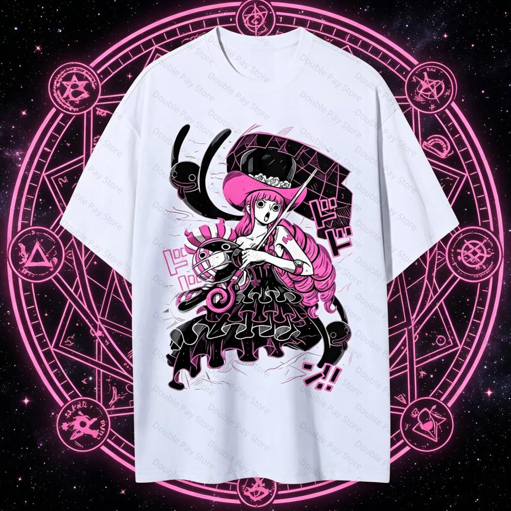 One Piece Perona Ghost Princess TShirt Kids Tshirt Unisexs Shirts Women tshirts Casual Short Sleeve Harajuku Anime Streetwear
