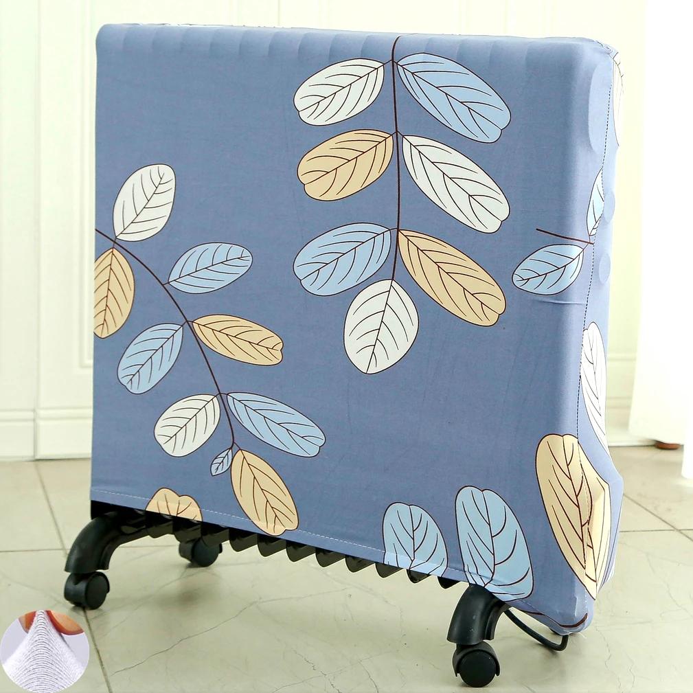 Solid Color Portable Heater Radiator Dust Cover Thickened Elastic Household Oil Tin Radiator Protective Storage Dust Covers