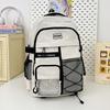 High School Students Reduce the Burden of Spine Protection Middle School Students Schoolbag Large Capacity Simple Casual Backpack Tide