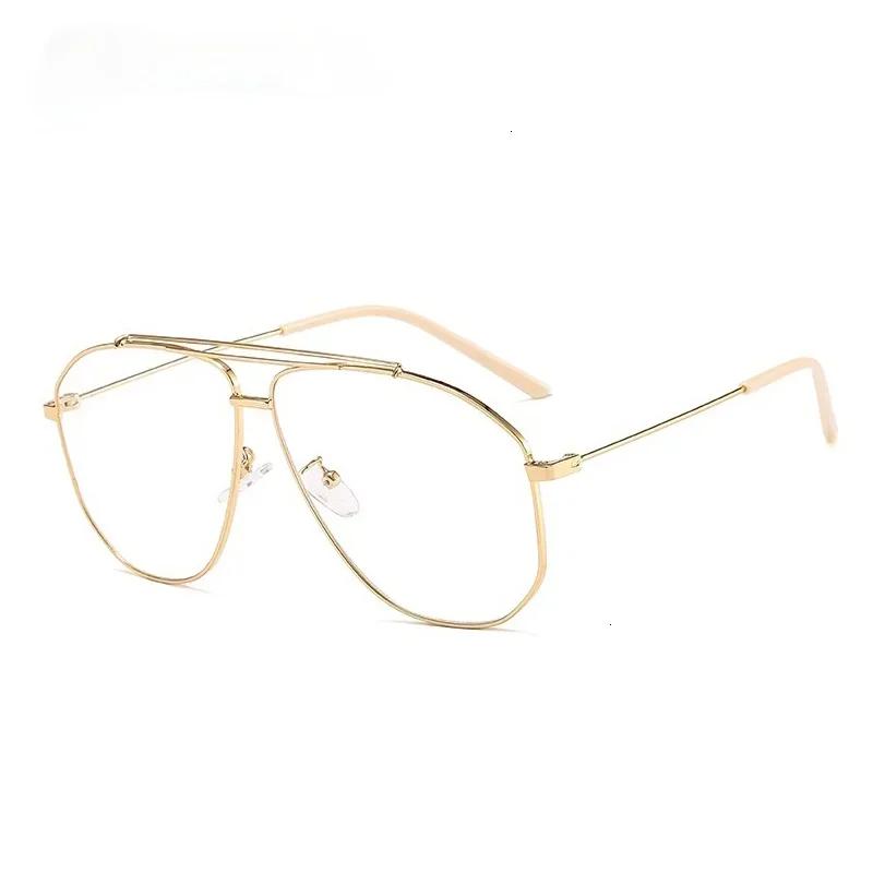 New Women Sunglasses Retro Large Frame Sun Glasses Trend Outdoor Holiday Man Eyeglasses Toad Mirror UV400