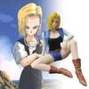 Ball Android Dragon 18 Figurine Cowboy Set Anime Model Toys Statuary Ornament
