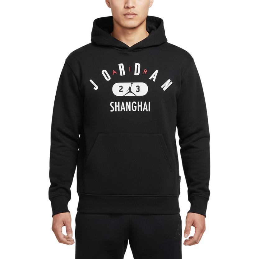 Jordan Шанхай Город AS M J FLC PO Худи с капюшоном Лонгслив Толстовка Мужская sweatshirt IM4377-010 S
