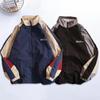 Jacket Men High Street Patchwork Print Windbreaker Coats Women Spring Summer Thin Fashion College Jackets