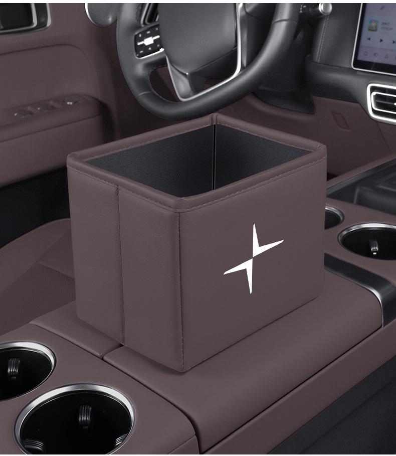 Faltbarer Aufbewahrungs-Mülleimer für Polestar 6, 4, 2 Autos