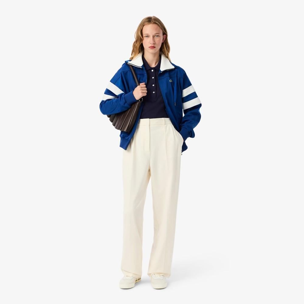 [Lacoste] Women's Slim Fit Long Sleeve Polo Shirt PF5464-55N166