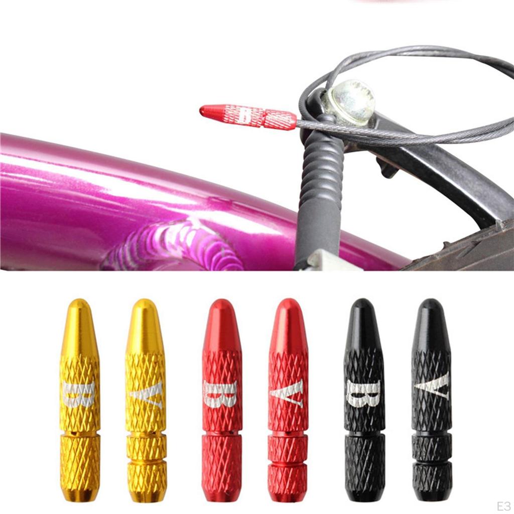 Brake Cable End Cap Bike Shifter Crimps Ferrules Ends Derailleur Wire