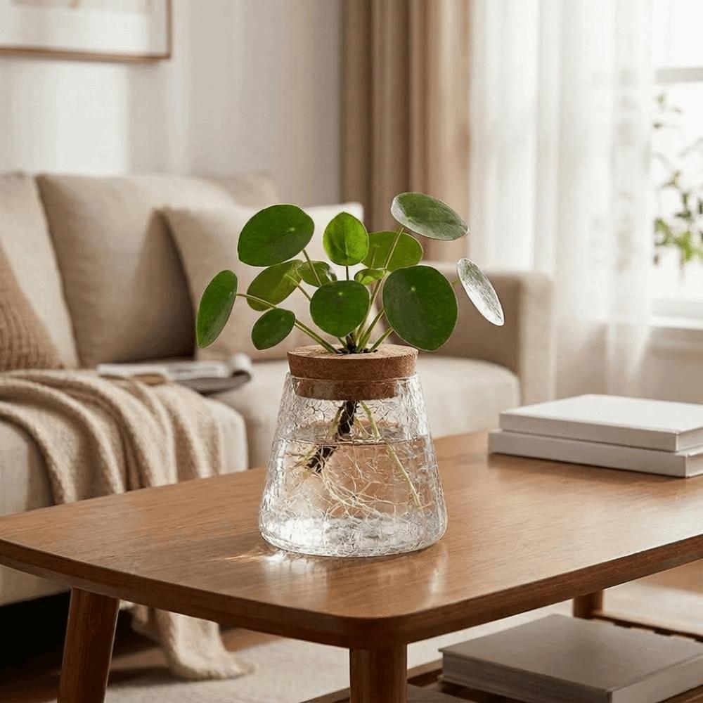 3PCS Small Size Hydroponic Plants Vase Decorative Water Cultivation Vase  Garden Accessories