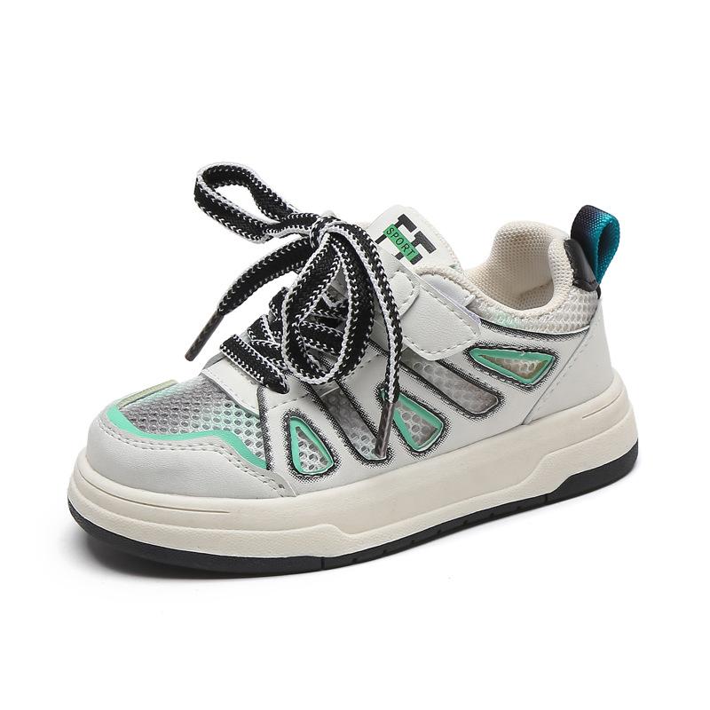 

Детская обувь для сноуборда Летняя дышащая одинарная сетка для мальчиков Кроссовки для девочек Обувь для бега Ученическая обувь Обувь для детей младшего и среднего школьного возраста 37 зелёный