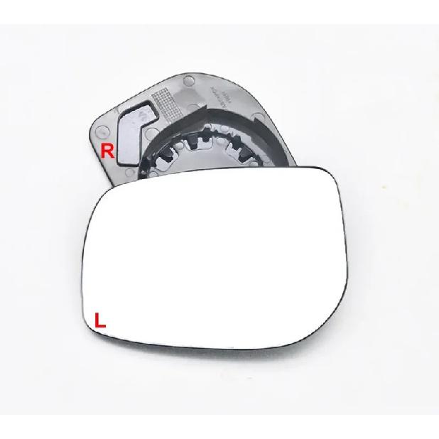 For Toyota Yaris 2008 2009 - 2014 Replace Rearview Mirror Glass Outside Rear View Mirror White Lens Without Heating