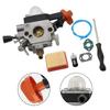 Lawn Care Garden Maintenance As Shown FS91 Carburetor Kit Efficient Fuel Mixture Sturdy Plastic And Metal Easy To Install