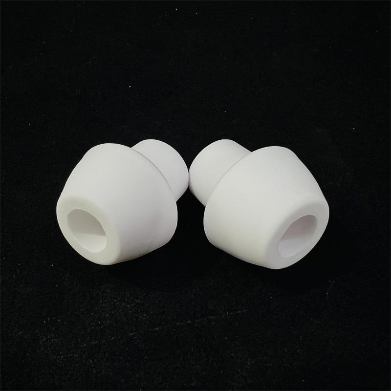 95% Alumina Ceramic Accessories: Glazed Alcohol Lamp Head, High-Temp Resistant, Non-Blackening