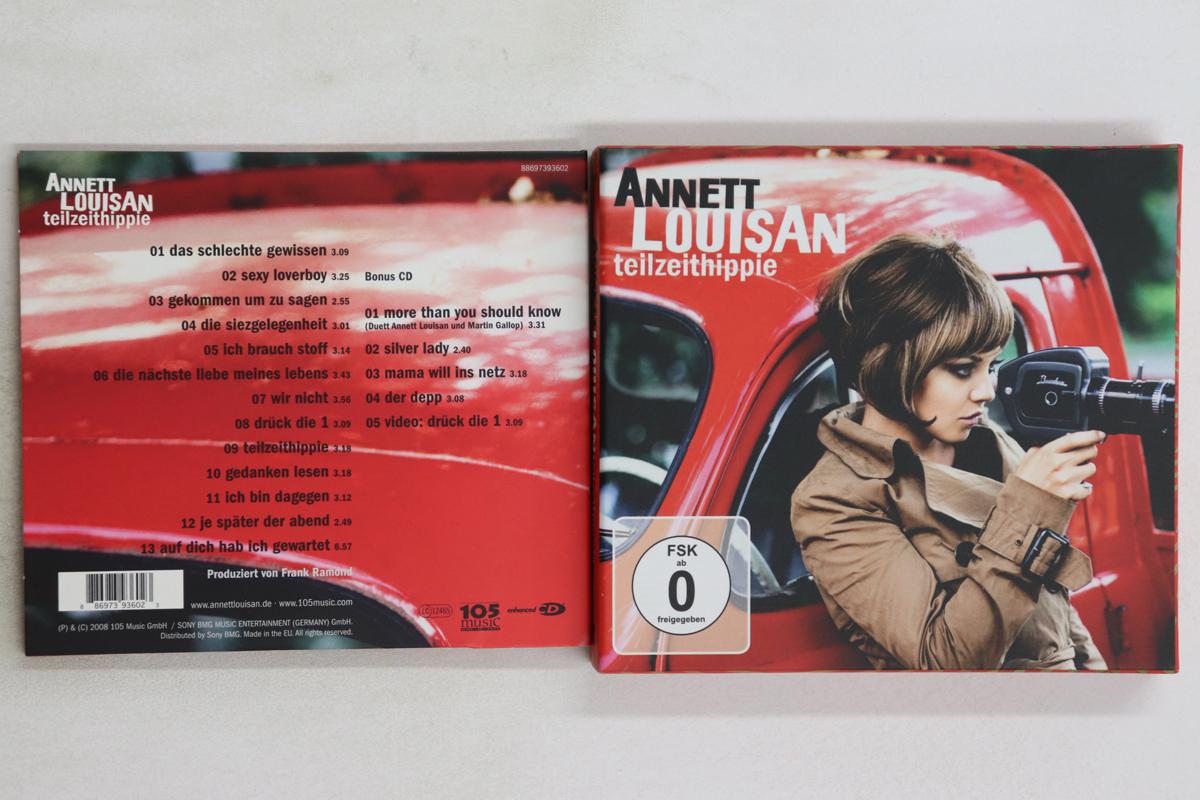 

CD ANNETT LOUISAN Teilzeithippie 88697582782 105 MUSIC 2009 Germany Pop Used