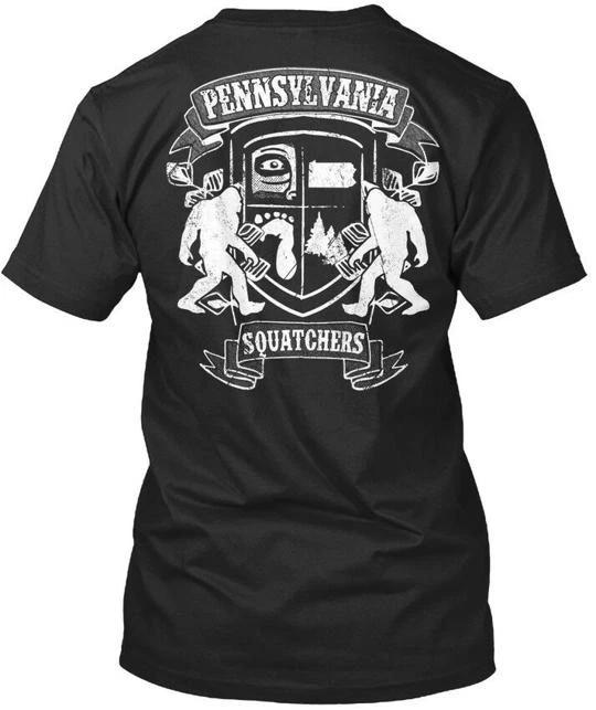 

Pennsylvania Squatcher Bigfoot Sasquatch - Squatchers T shirt Made in USA S-5XL M
