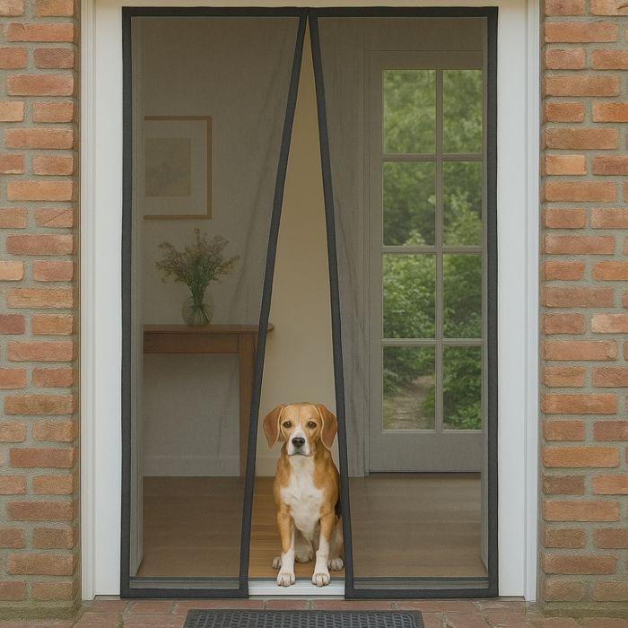 Mosquito Net - PROGARDEN - 75x220 Cm - Set of 2 - Easy Installation - Adhesive Fixation