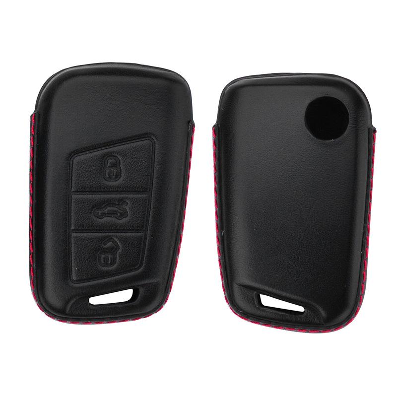 Volkswagen Smart Key Cowhide Case for Magotan Passat CC Variant Arteon