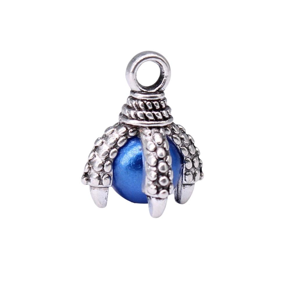 Enamel Charms Multi Color Pearl Pendants For Popular Jewelry Making