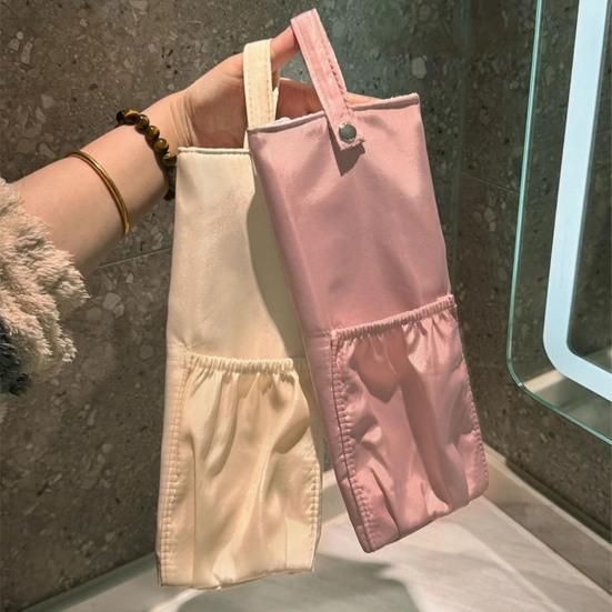 Haarglätterhalter Hitzebeständig Lockenstabtasche Wasserabweisend Knopfverschluss Haargerätehalter Arbeitsplatten-Schutz Haargeräte-Organizer