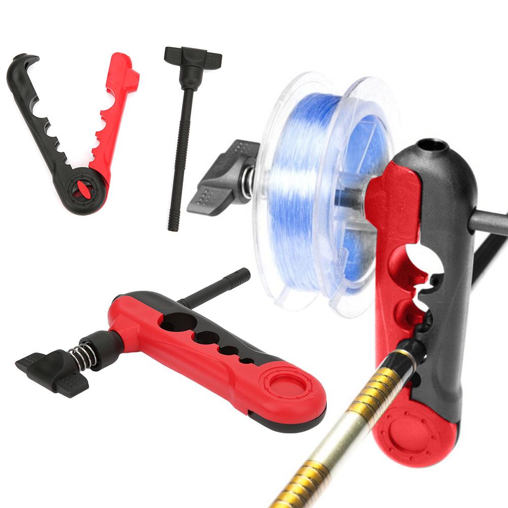 Portable Mini Universal Fishing Line Spooler Reel Winder Fish Tool Wrapper Accessory