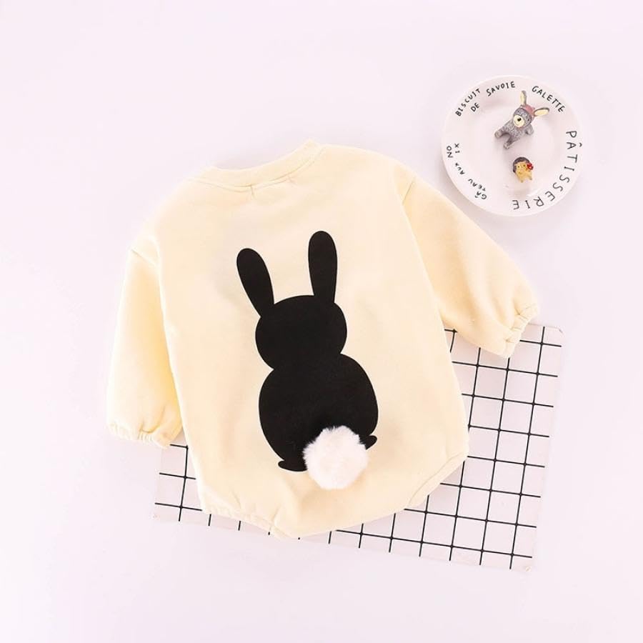Baby Clothes Rompers Long Sleeves Rabbit Pattern Animal Kigurumi Halloween Fashionable Coveralls Clothes Spring Autumn Winter 60cm 70cm 80cm 90cm