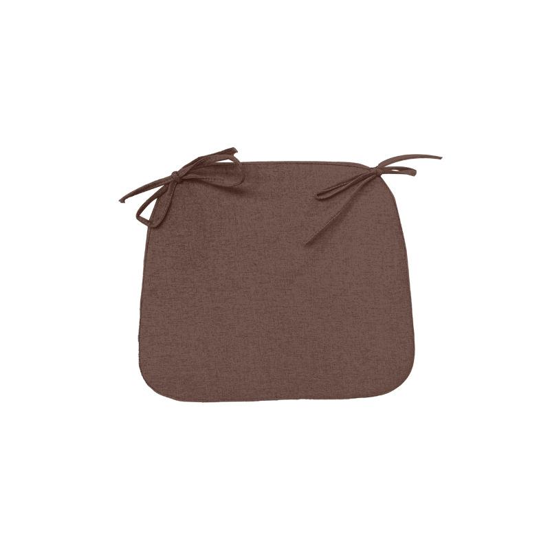 Dining Chair Cushion Pad with Ties Anti Slip Indoor Seat Cushion 50D-Shaped Thicken Office Kitchen Garden Computer Chair Cushion