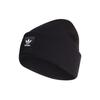 Adidas Originals Adicolor Series Logo Knit Acrylic Yarn Hat Unisex Hats Black ED8712