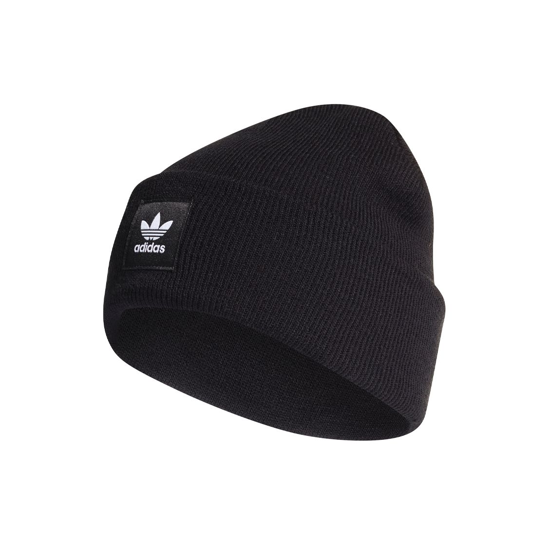 Adidas Originals Adicolor Series Logo Knit Acrylic Yarn Hat Unisex Hats Black ED8712
