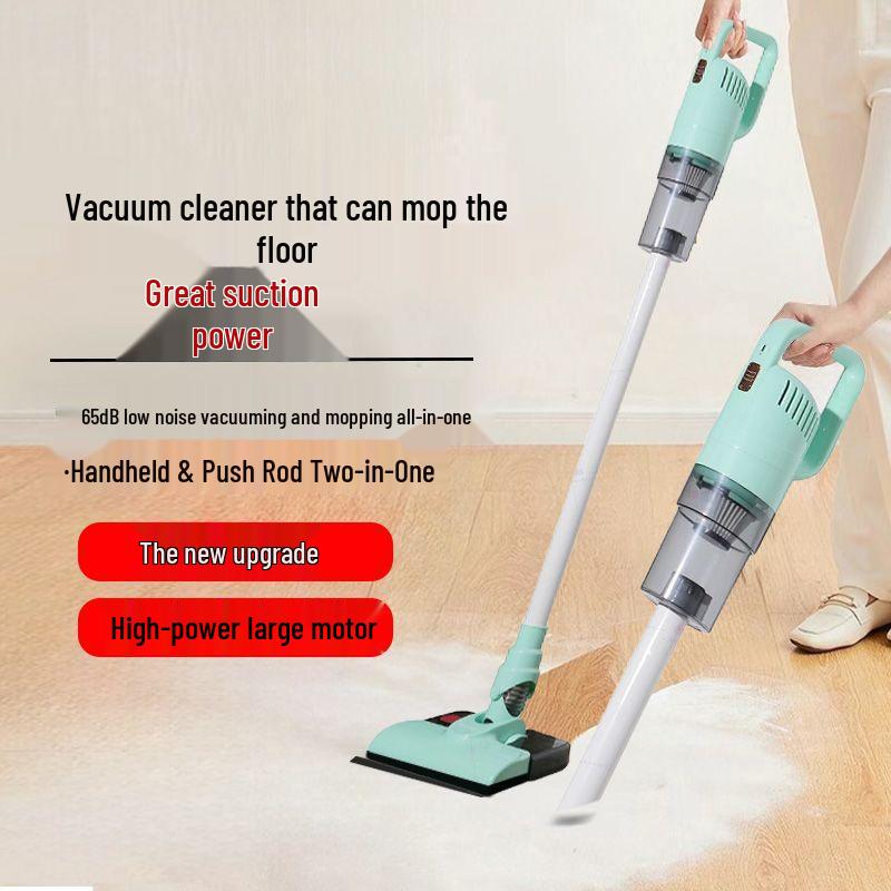 Compact High-Suction Wireless Vacuum & Mop for Dust, Hair and Mite Removal