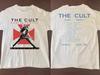 Unisex Shirt Cotton Oversize Large Size The Cult Sonic Temple World Tour 89