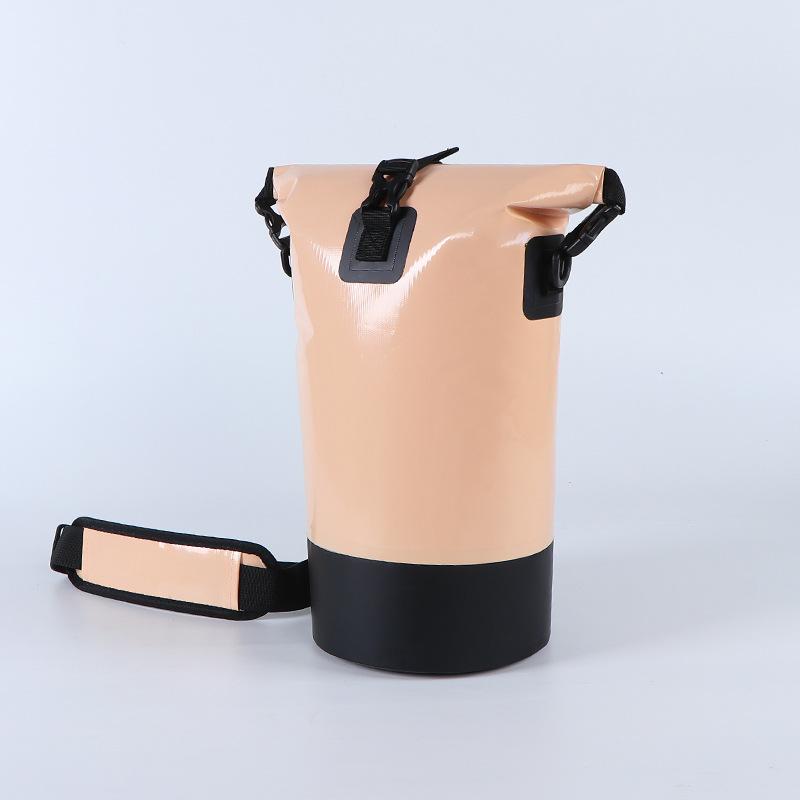 

Waterproof bag Double color waterproof bucket bag Waterproof bag Backstream rafting beach 10L оранжевый