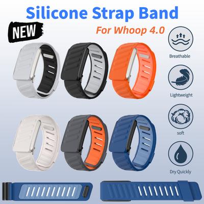 SportFlex-Armband, wasserdicht, schweißfest, Silikonband, Ersatz-Fitness-Tracking-Armband für Whoop 4.0, Herzfrequenzsensor
