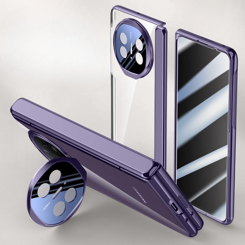 Huawei Matex5 Phone Case Film Integrated X3 Lens Bracket Full Package Anti-drop Transparent Magnetic Electroplating