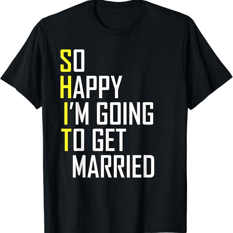 Funny Wedding Sarcastic Groom Bride Engagement T Shirt S разноцветный