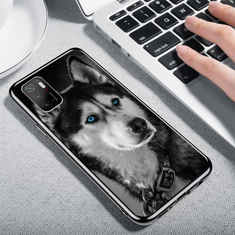 Siberian Husky Dog Phone Case For Xiaomi Poco X7 X6 X5 Pro F7 Ultra Redmi 15C 15 13C 13 12C 12 10 10A 10C 9 9A 9C 9T Cover Poco