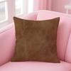 Leather Texture Cushion Cover Comfortable Reversible Pillow Cover Ideal for Car Sofa Bedroom  Beyond