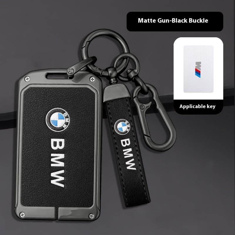 MLKQ6 Car Zinc Alloy Key Case Cover Car Key Shell For BMW X1 X3 X5 X4 1 3 5 7 Series E39 E46 E60 E70 E90 F15 F10 F20 F30 G20 G30 M3 M2