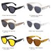 New Trendy Goggles Women Men Premium Designer Cat's Eye Sun Eyeglasses For Women Trending On Instagram Leopard Vintage Eyeglasses UV Protection 400