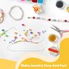 Versatile Bead Needle Pack of 4 Portable Fashion Accessory for Jewelry Designs and Embroidery Daily Use Craft Supplies