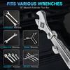 15Inch Electroplating Spanner Torque Amplifier Device for Mechanics Wrench Extension for Tighten Nuts Bolts for Extra Leverage