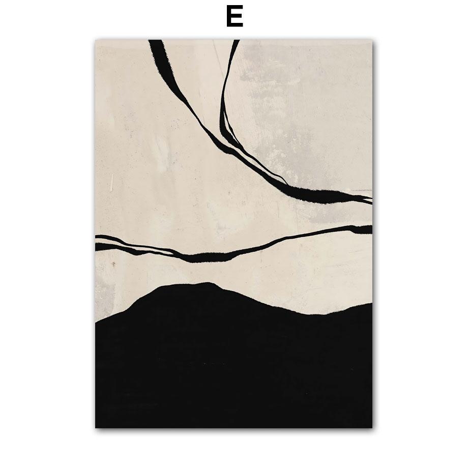 Schwarz Grau Abstrakte Blume Blätter Mädchen Gesicht Moderne Minimalismus Wand Kunst Nordic Leinwand Malerei Poster Und Drucke Wand Bilder