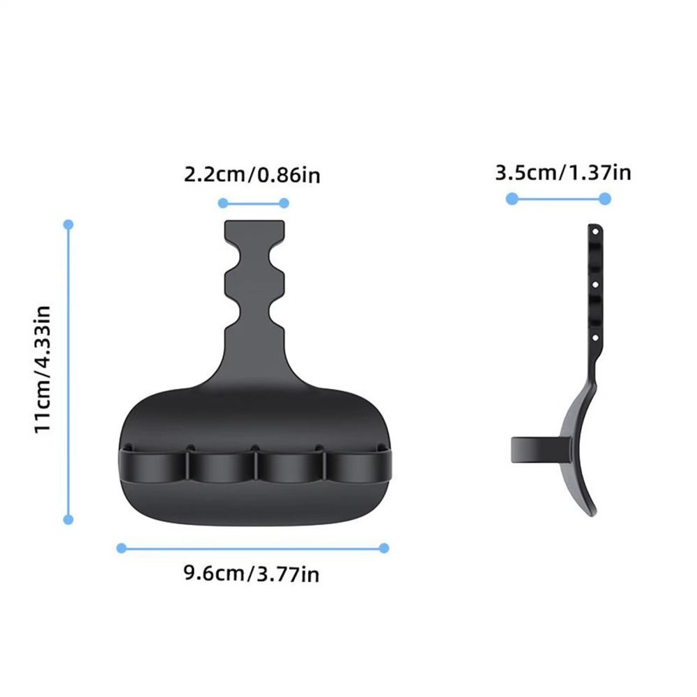 1 Pc/ Pair Ergonomic Shape Lifting Grips Silicone Material Anti-Slip Grips  Barbell Exercises