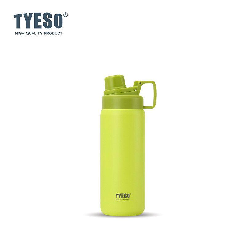Tyeso New Stainless Steel Portable Sports Bottle Large Capacity Thermos Cup Outdoor Portable Frosted Water Cup