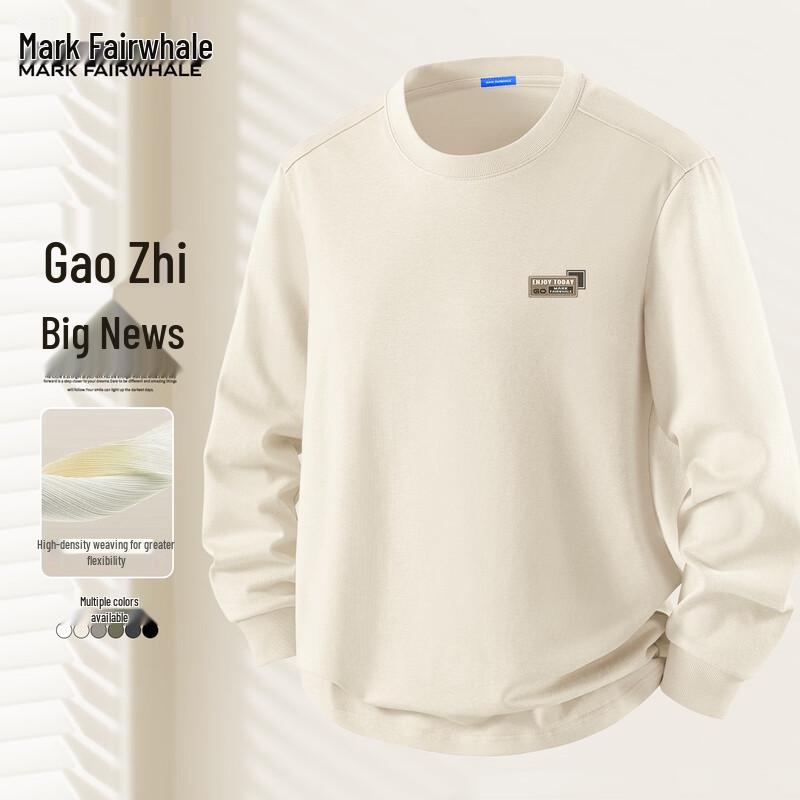 Mark Fairwhale Men s Casual Heavyweight Long-Sleeve Tee XL