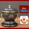Qiwei Copper Mini Hot Pot with Alcohol Stove