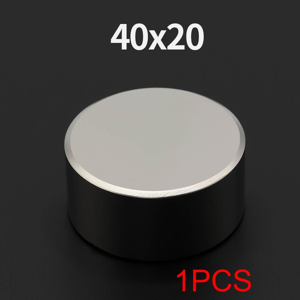 

40x20mm Powerful with holes Neodymium Magnet N35 NdfeB Permanent Magnetic imanes Round Super Strong Fridge Magnets DIY