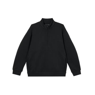 Dri-Fit Impossibly Soft 24.7 Series Stand Collar Comfortable Casual Sweatshirt Men Sweatshirt Black Dark-Smoke-Grey HQ6954010