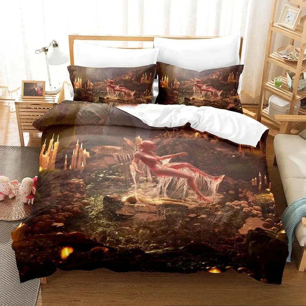 3D Print Portals Melanie Martinez Album Bedding Set Boys Girls Twin Queen King Size Duvet Cover Pillowcase Bed Boys Adult