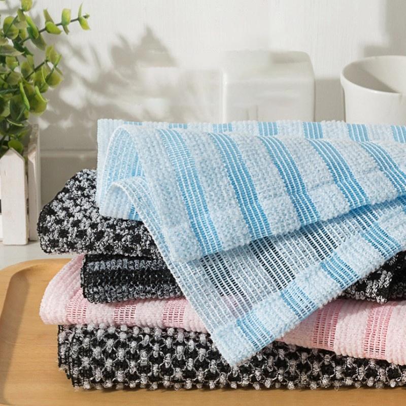 Back Exfoliating Nylon Bath Towel Soft Skin Cleaner Multifunctional Body Brush for Shower Use