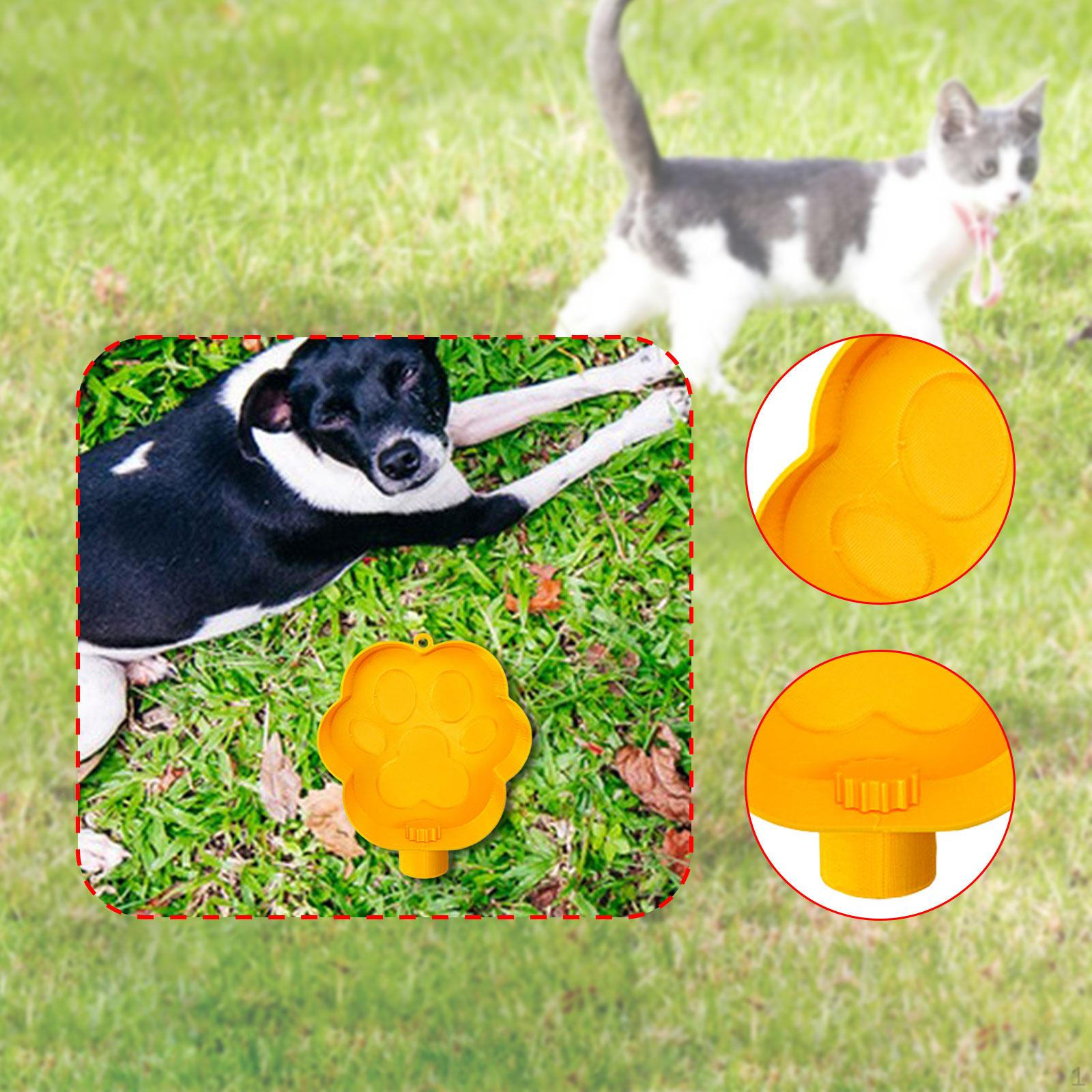 

Миска для воды для питомца, поилка, соединяющаяся с бутылкой, диспенсер, миска для путешествий жёлтый