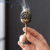 Legierung Hohl Aromatherapie Hirsch Kran Räucherbrenner Innen Hochfuß Ofen Büro Teeraum Dekoration Räucherkegelhalter